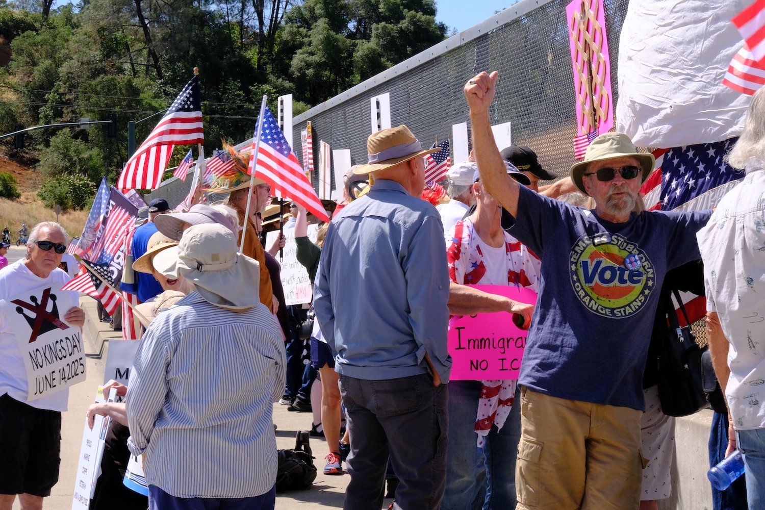 No Kings Protest June 14, 2025 17