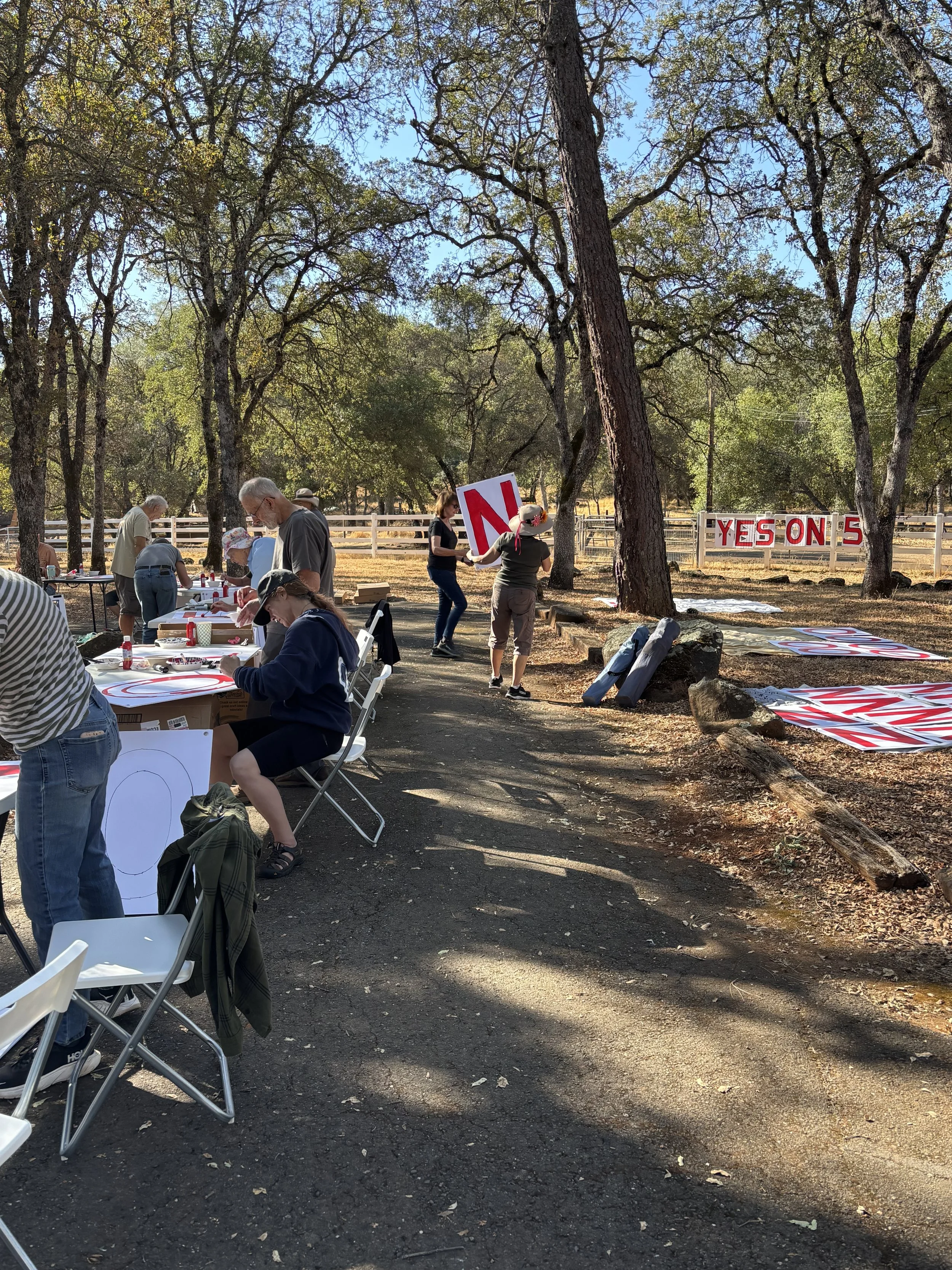 NO Kings 2 & YES ON 50 Sign Making Event September 27, 2025 1