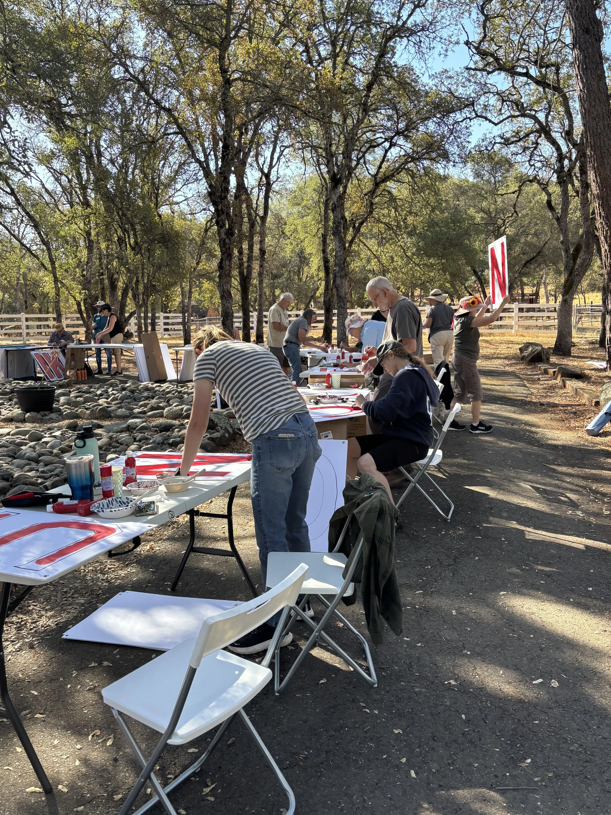 NO Kings 2 & YES ON 50 Sign Making Event September 27, 2025 2