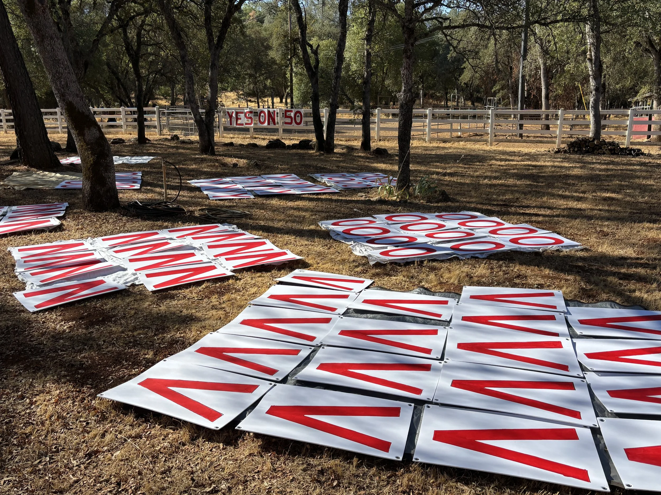NO Kings 2 & YES ON 50 Sign Making Event September 27, 2025 3